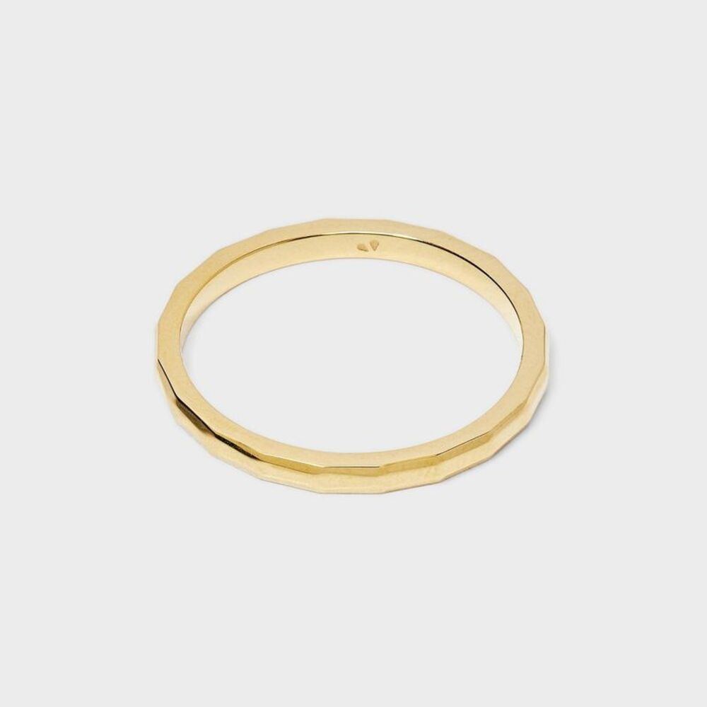 Open Box - Hey Harper -  Waterproof Disco Ring - Gold 7 Gold